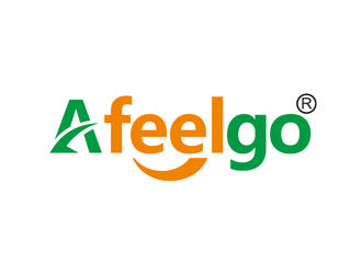 a feel go 阿法購logo設(shè)計