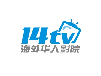 14TV 海外華人影院logo設(shè)計(jì)