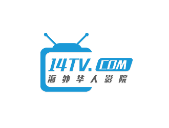 陳川的14TV 海外華人影院logo設(shè)計