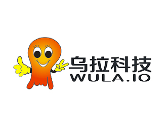 盛銘的烏拉科技（wula.io）華人生活平臺(tái)logo設(shè)計(jì)