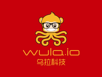 孫金澤的烏拉科技（wula.io）華人生活平臺(tái)logo設(shè)計(jì)