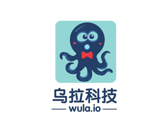 鄒小考的烏拉科技（wula.io）華人生活平臺(tái)logo設(shè)計(jì)