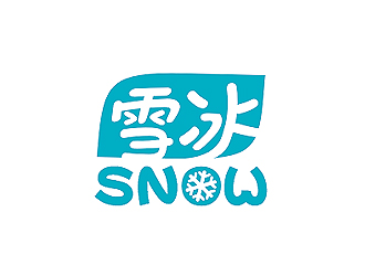 盛銘的Snow雪冰logo設(shè)計