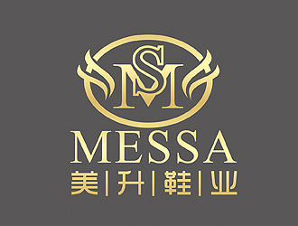 趙鵬的messa 成都美升鞋業(yè)有限公司logo設(shè)計(jì)