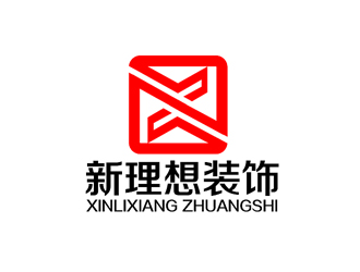 秦曉東的新理想裝飾工程有限公司logo設(shè)計