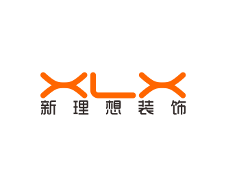 林萬里的新理想裝飾工程有限公司logo設(shè)計