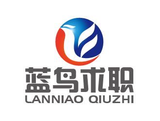 曾萬勇的藍(lán)鳥求職logo設(shè)計(jì)