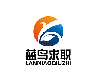 劉雙的藍(lán)鳥求職logo設(shè)計