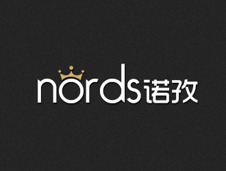 吳曉偉的nords/諾孜  宣傳語：點亮你的生活logo設(shè)計