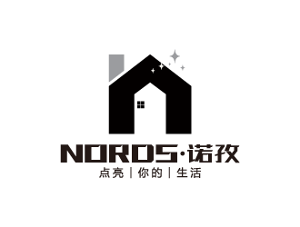 孟喚的nords/諾孜  宣傳語：點亮你的生活logo設(shè)計