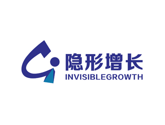 陳今朝的invisiblegrowth 隱形增長logo設(shè)計(jì)