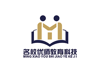 盛銘的北京名校優(yōu)師教育科技有限公司logo設(shè)計(jì)