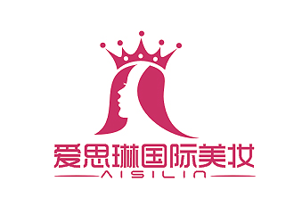 盛銘的愛(ài)思琳國(guó)際美妝logo設(shè)計(jì)