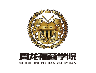 孫金澤的周龍福商學院logo設計