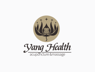 林思源的Yang Health 養(yǎng)生按摩logologo設計