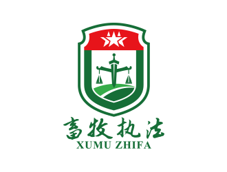 黃安悅的執(zhí)法logo徽章logo設(shè)計(jì)