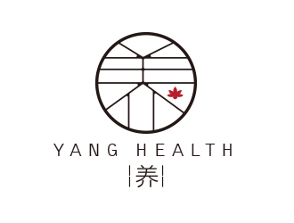 高明奇的Yang Health 養(yǎng)生按摩logologo設計