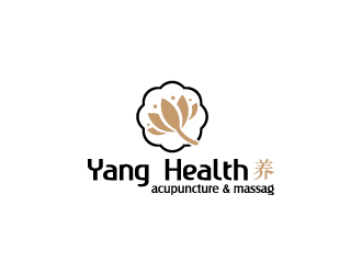 陳兆松的Yang Health 養(yǎng)生按摩logologo設計