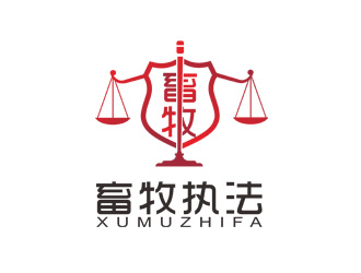 劉彩云的執(zhí)法logo徽章logo設(shè)計(jì)