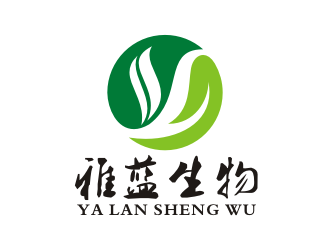 李泉輝的青島雅藍生物發(fā)展有限公司字體標志logo設(shè)計