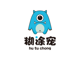 孫金澤的糊涂寵 hutuchonlogo設(shè)計(jì)