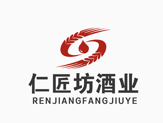 朱兵的貴州仁匠坊酒業(yè)有限公司logo設(shè)計(jì)