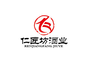 李賀的貴州仁匠坊酒業(yè)有限公司logo設(shè)計(jì)