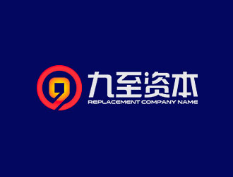 鐘炬的九至資本投資理財(cái)logologo設(shè)計(jì)