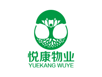 黃安悅的重慶悅康物業(yè)管理有限公司標志logo設(shè)計