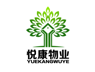 余亮亮的重慶悅康物業(yè)管理有限公司標志logo設(shè)計