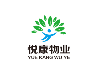 孫金澤的重慶悅康物業(yè)管理有限公司標(biāo)志logo設(shè)計(jì)