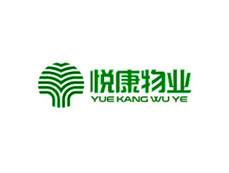 鐘炬的重慶悅康物業(yè)管理有限公司標志logo設(shè)計