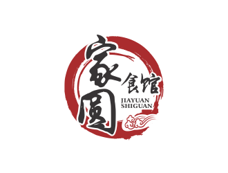 家圓食館logo設(shè)計(jì)