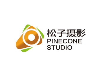 陳智江的松子攝影PINECONE STUDIOlogo設(shè)計