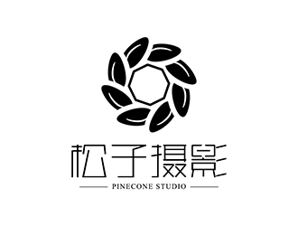 邱樹潮的松子攝影PINECONE STUDIOlogo設(shè)計