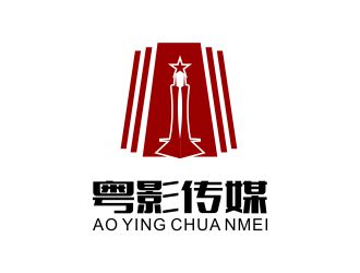 韓懂的粵影傳媒有限公司標(biāo)志logo設(shè)計