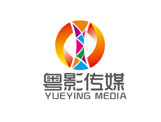 趙鵬的粵影傳媒有限公司標志logo設計