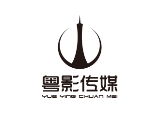 孫金澤的粵影傳媒有限公司標志logo設計