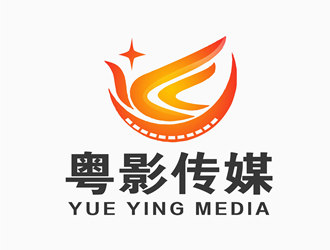 朱兵的粵影傳媒有限公司標志logo設計