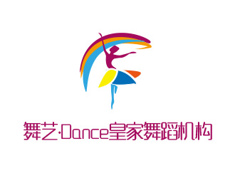 薛永輝的舞藝·Dance皇家舞蹈機構logo設計