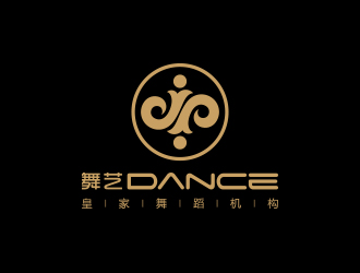 孫金澤的舞藝·Dance皇家舞蹈機構logo設計