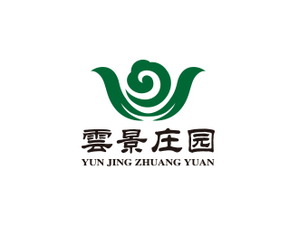 孫金澤的雲(yún)景莊園印章標(biāo)志logo設(shè)計