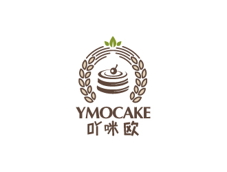 林穎穎的吖咪歐YMOCAKE蛋糕logo設(shè)計(jì)