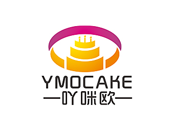 趙鵬的吖咪歐YMOCAKE蛋糕logo設(shè)計(jì)