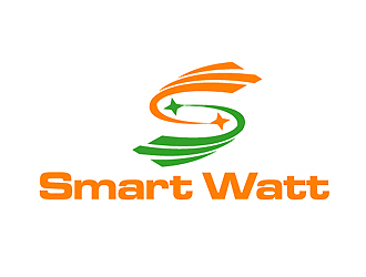 秦曉東的Smart Watt LED照明 英文logologo設(shè)計(jì)