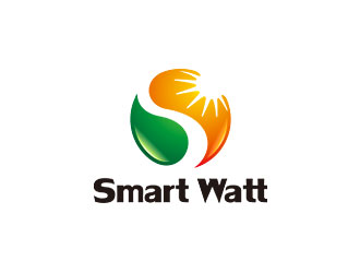 鐘炬的Smart Watt LED照明 英文logologo設(shè)計(jì)