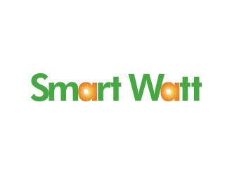 高明奇的Smart Watt LED照明 英文logologo設(shè)計(jì)