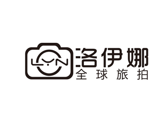 趙鵬的洛伊娜全球旅拍logo設計