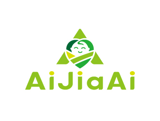 周金進的AiJiaAi 母嬰用品店LOGO設計logo設計