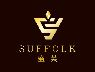 連杰的Suffolk 盛芙logo設計